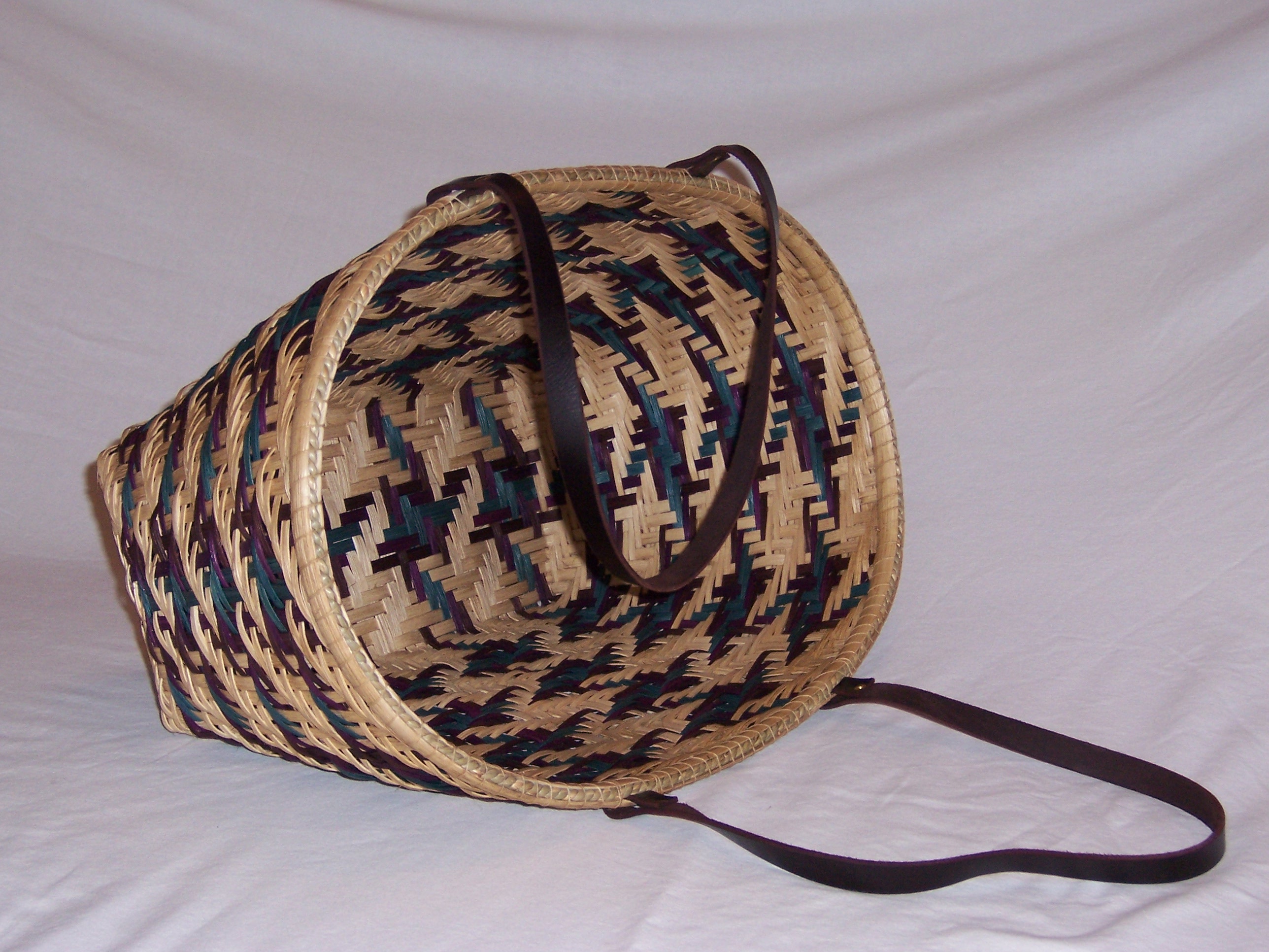 Plaid Beach Tote